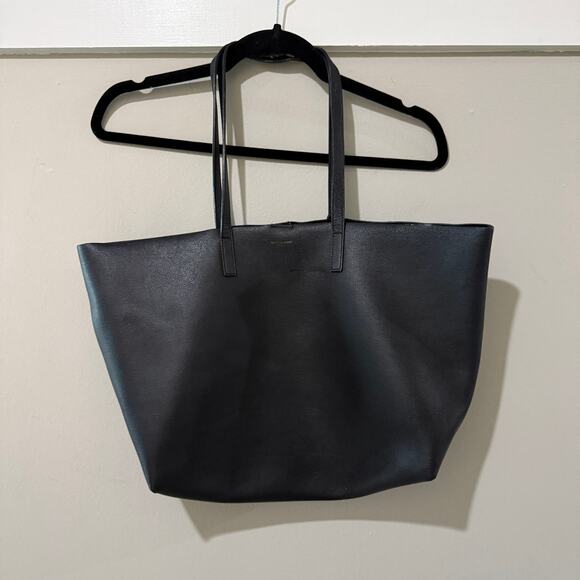 Saint Laurent Shopping Bag East West Tote Smooth Leather - Picture 2 of 14